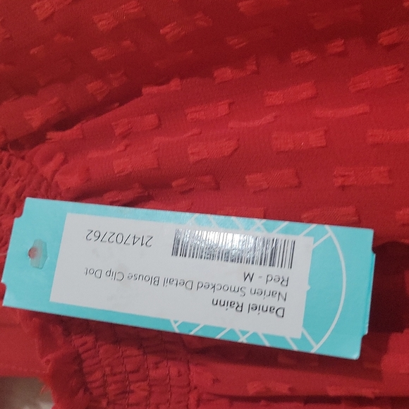 Red blouse - Picture 3 of 3